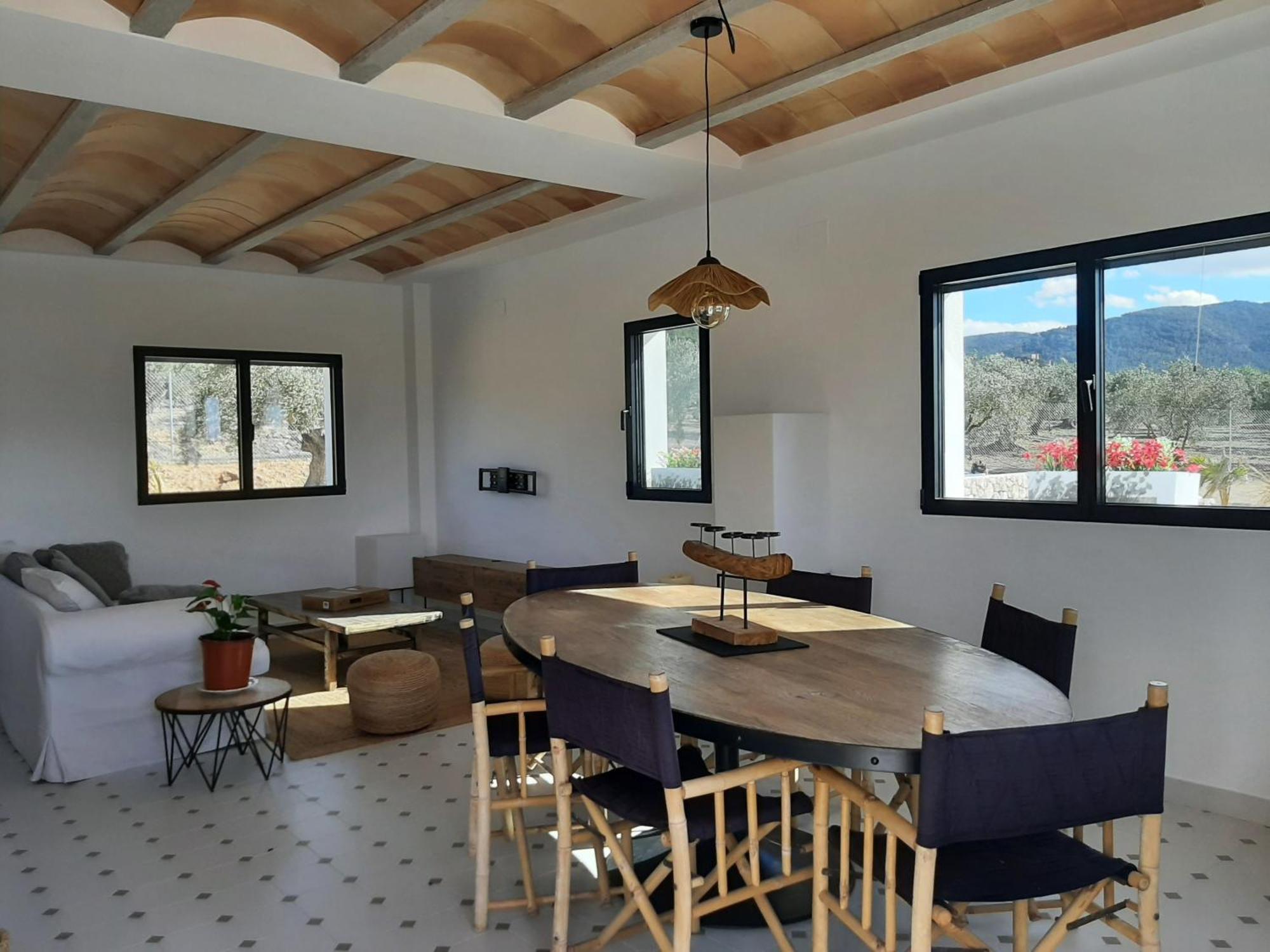 Casita Del Embalse Con Encanto Biar Exterior foto