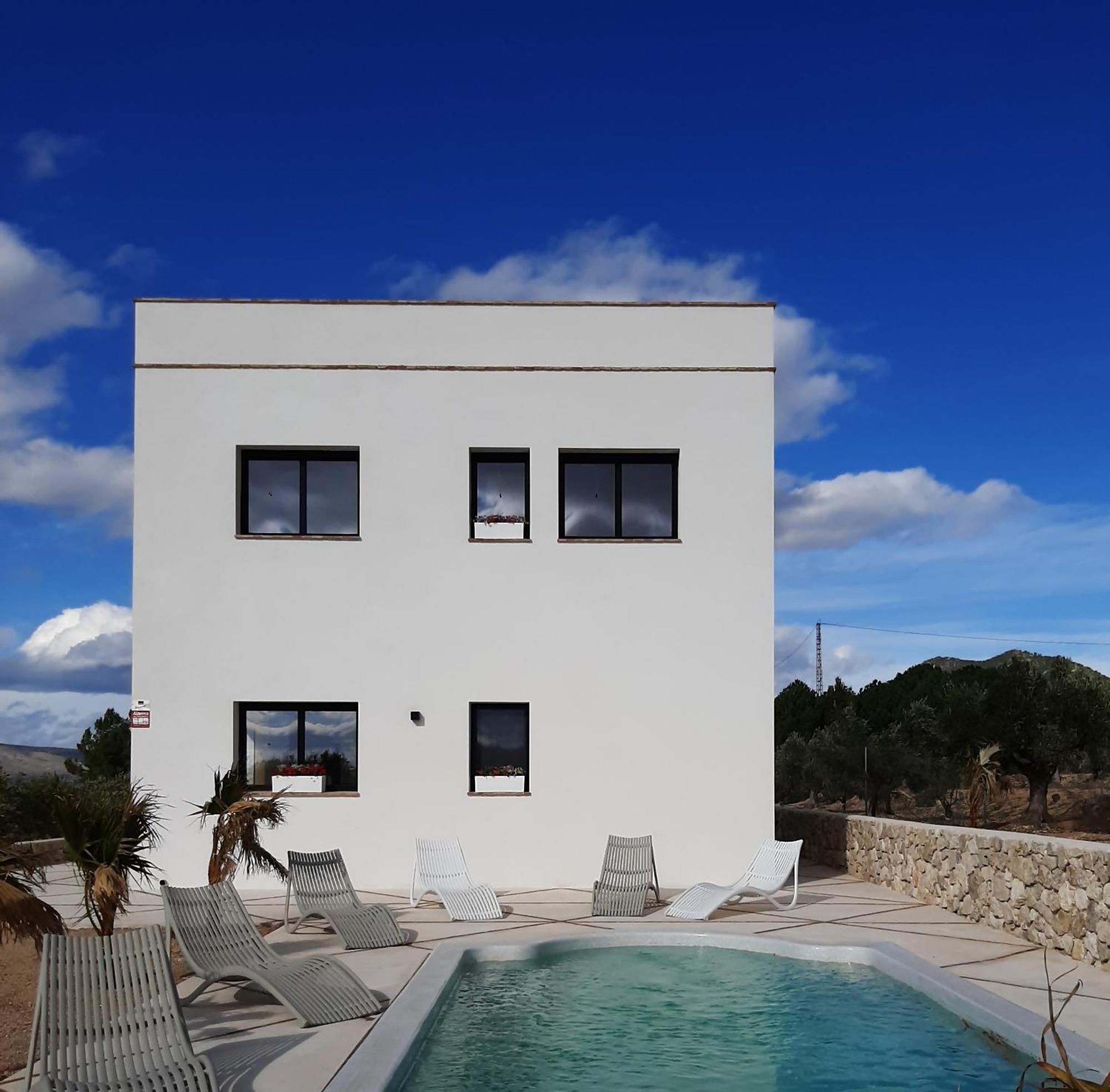 Casita Del Embalse Con Encanto Biar Exterior foto