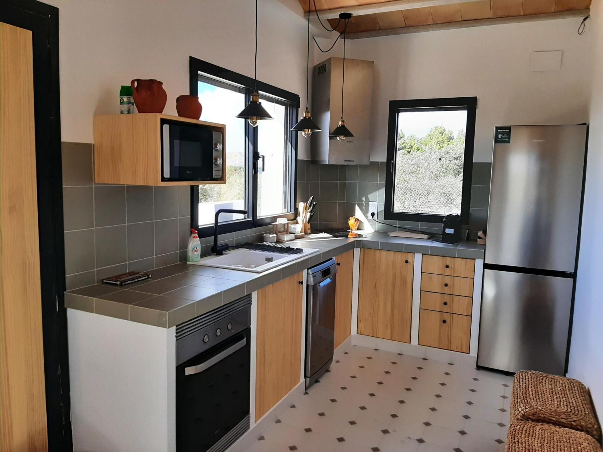 Casita Del Embalse Con Encanto Biar Exterior foto